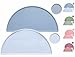 Produktbild 2 Platzdeckchen, 2 Untersetzer Tisch-Set, Unterlage in kinderfreundlicher Größe und dezenten Farben, frei von BPA (Hellblau)