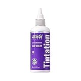 Kiss Tintation Semi-Permanent Hair Color 5 Ounce, T340 Vivid Violet