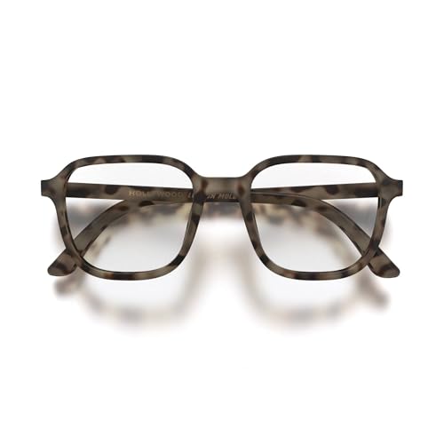 Image of LONDON MOLE Hollywood thin lightweight reading glasses | Sleek square frame | Contemporary minimal style | Men and women