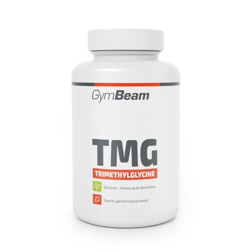 GymBeam TMG (Kapseln) - Trimethylglycin Betain 1800 mg pro Tagesdosis unterstützt Bewegungsapparat und geistige Leistungsfähigkeit ideal für Sportler Kapselform