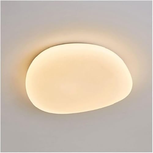 Cobblestone Ceiling Lamp Nordic Mid Century Minimalist Three Color Dimming