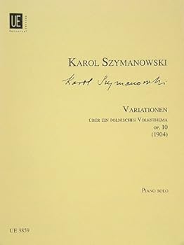 Sheet music Szymanowski: Variations on a Polish Folk Theme, Op. 10 Book
