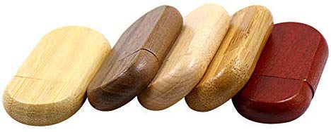 USB Stick 64GB Design Naturale Pen Drive USB In Legno Di Bambù - Foto 9