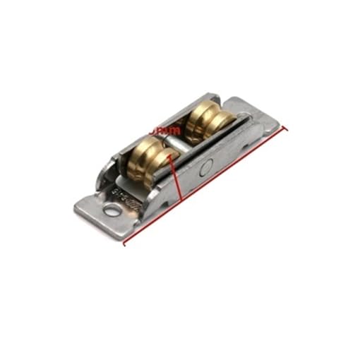 Poulie de fenêtre en acier inoxydable avec roulette en cuivre à rainure en U de 16mm