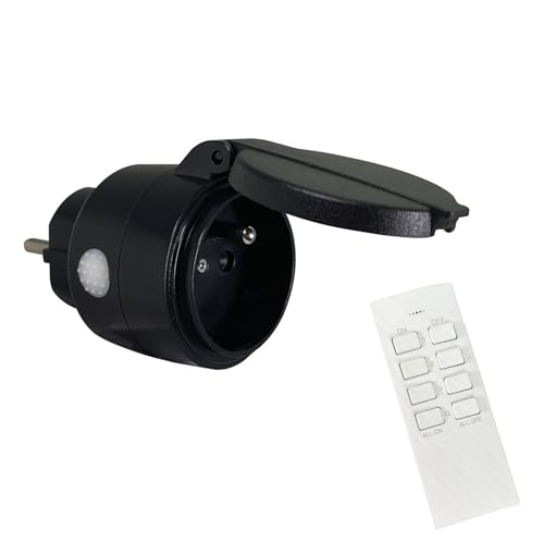 Tibelec Prise Extérieure Télécommandée IP44