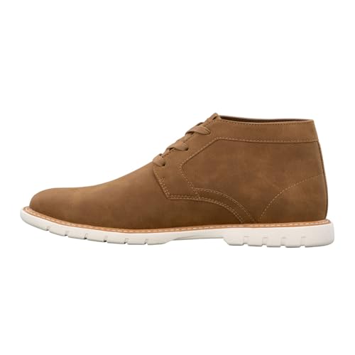 Ben Sherman Mens Whitby Round Toe Chukka Casual Boots - Brown3