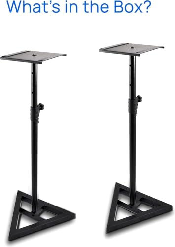 Pyle PSTND35.5 Speaker Stand Pair Of Sound thumb #5