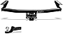 Stehlen 733469492245 Class 3 Trailer Hitch Receiver 2' with Loaded Ball Mount for 2013-2016 Nissan Pathfinder / 2014-2020 Infiniti QX60