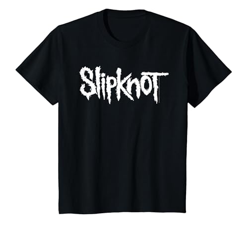 Image of Slipknot Official Plain Logo T-Shirt, Youth, Black, Medium