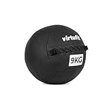 VirtuFit Premium Wall Ball - Balón médico - 9kg - Superficie antideslizante - Para entrenamiento funcional, Crossfit y entrenamiento completo