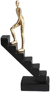 デスクトップの装飾 現代のミニマリストの抽象的なラダーフィギュア彫刻デスクトップデコレーションリビングルーム テレビ内閣の家の装飾 デスクトップの装飾品