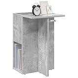 【Style moderne chic】 Cette table d'appoint moderne apporte fonctionnalité et style à ton salon. En bois d'ingénierie robuste, son look chic s'harmonise super bien avec une déco urbaine. La forme rectangulaire en fait une pièce polyvalente qui trouve sa place même dans les coins. Optimise ton espace avec cet ajout élégant, qui offre beaucoup de rangement pour garder tes essentiels à portée de main, parfait pour tout usage quotidien.
