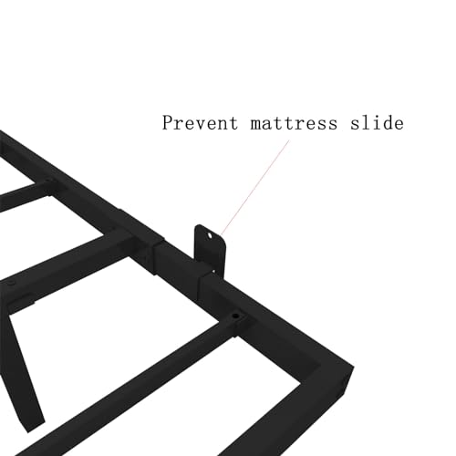 SAVOLIFE Floating Bed Frame Queen Size with LED Light, Metal Platform Bed Frame, No Box Spring Needed, Easy Assembly by SAVOLIFE - Image 5