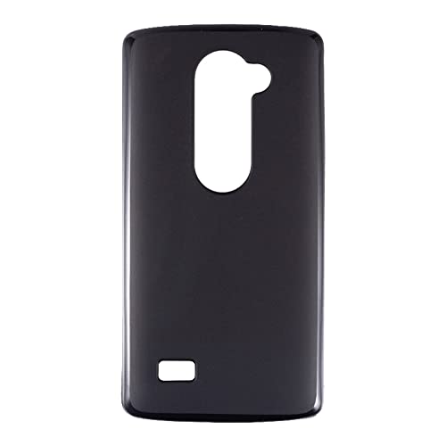 Shantime Soft Case Compatible with LG Leon LTE, Slim Shockproof Bumper Protective Back Cover, Anti-Scratch Flexible Shell, Grip-Friendly(Black)