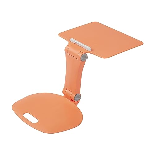 Image of ECR4Kids The Surf Folding Portable Lap Desk, Flexible Seating, Orange