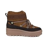 Pajar CANADA Women's Galaxy Mini Suede Fashion Boot, Chestnut/Brown, 8