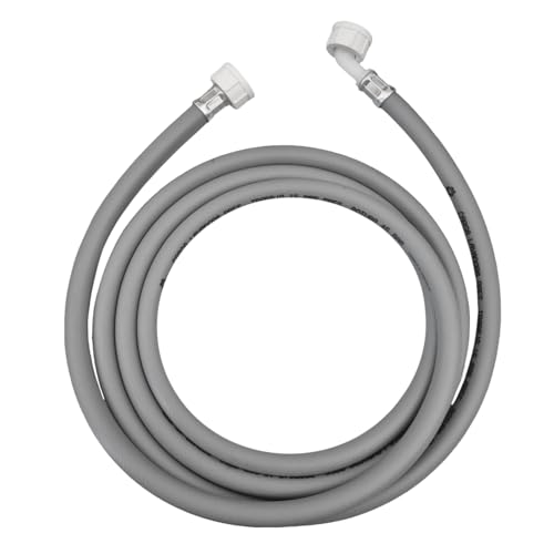 Linxor - Tuyau d'arrivée d'eau universel pour machine à laver, lave vaisselle - Gris - 3 m