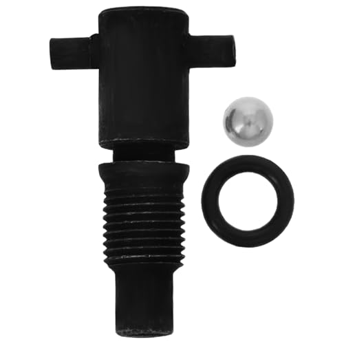 LOLIPPYY 垂直ジャッキ用オイルシールバルブプラグ 耐久性油圧ジャッキパーツ 車用修理メタルアクセサリー 省スペース設計 簡単操作対応