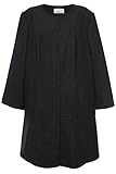  Sheego Mantel Wintermantel Wollmantel Gehrock Jacke Damen, Farbe:schwarz, Damengrößen:52