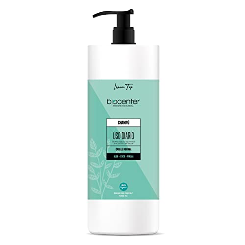 BIOCENTER Champú natural Uso Diario - para todo tipo de cabello y uso frecuente - 1000 ml