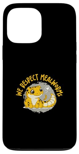We Respect Mealworms �������ȃq���E ������ ঒��ފw�Ҍ��� �X�}�z�P�[�X iPhone 13 Pro Max �p