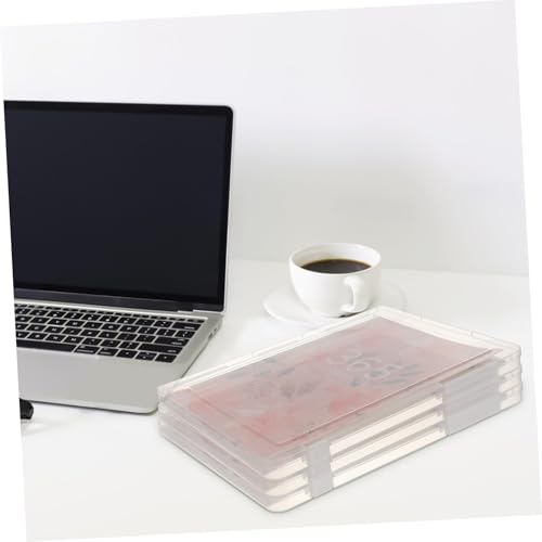 Boîtes de rangement avec couvercle transparentes pour protéger le papier