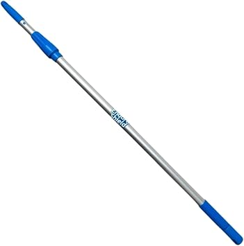 EnduroShield Window Cleaning Extension Pole with Adapter - Lightweight Aluminum Telescoping Pole, Locking Sleeve - Fits EnduroShield Professional Squeegee & Window Washer - 63 5.2 ft