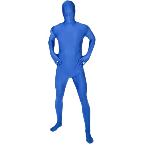 Morphsuits Blue Costume Adult, Halloween Costume for Adults, M by Morphsuits - Used condition - US$23.70