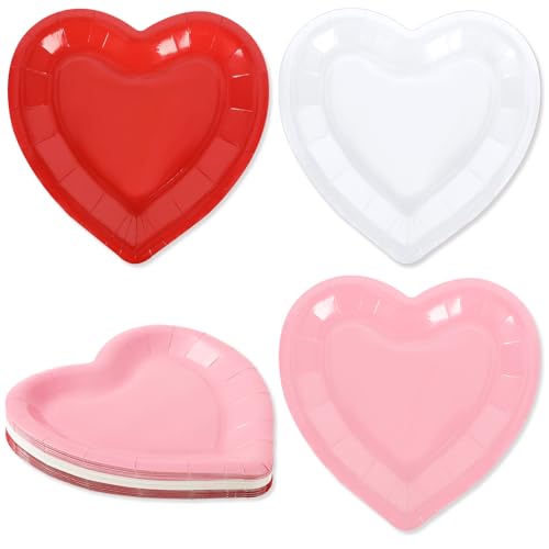 Whaline Valentines' Day Plates