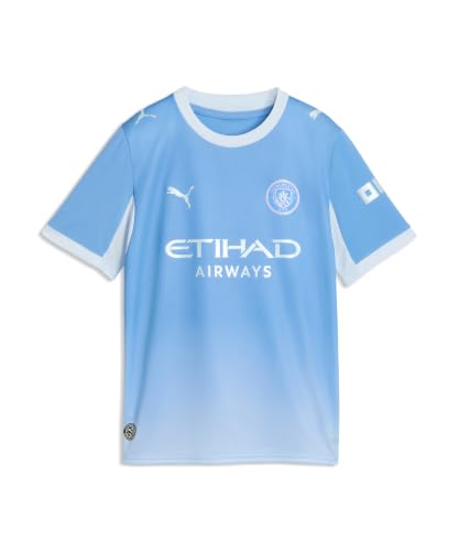 PUMA Maillot de Football Domicile Manchester City FC 2026/27 Enfant - Team Light Blue - Taille : 152