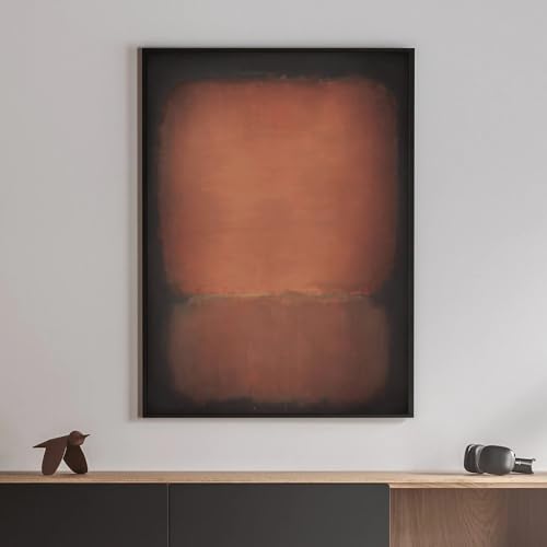 Décoration murale salon affiche abstraite sur toile Rothko 50x75