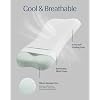 REST Evercool Cooling Pillow, Instant Cool-to-Touch Shell Fabric & Breathable Silicone Sponge Core for All-Night Temperature Regulation & Ergonomic Support, High, Arctic White