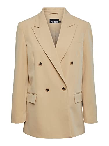 Blazer surdimensionné de bureau au look casual chic pour femme active