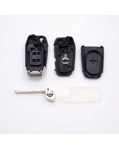 Carcasa de llave para Fusion solucione botones rotos con estuche plegable HU101 de 4 botones 6