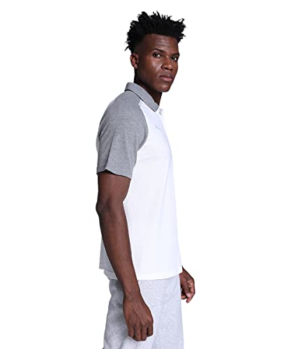 Image of Puma Men Cotton Solid Regular Fit T-Shirt