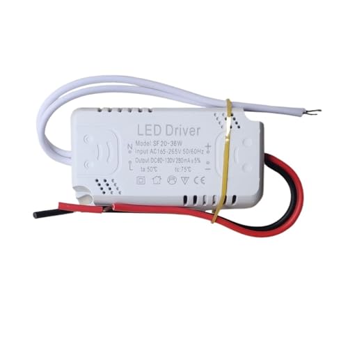 Transformateur LED 300mA carte de rechange 20-36W contre le clignotement
