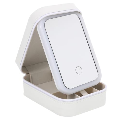 Trousse de maquillage miroir intégré VICASKY : fini le maquillage cassé