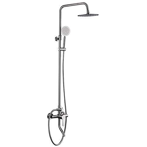 Robinetterie douche inox 304 classique contre la corrosion en pièce humide
