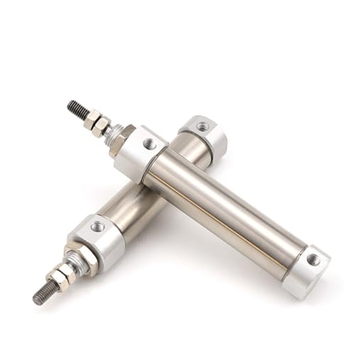 Cilindro mini PB10 de acero inoxidable para movimientos neumáticos precisos 6