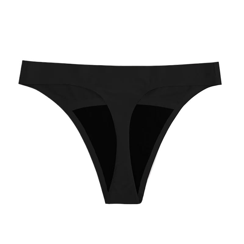1-3-5 szt. Bezszwowe stringi, majtki menstruacyjne, damskie, dziewczęce, o małym krążeniu, chłonne, nieprzeciekające, majtki typu stringi, duże rozmiary