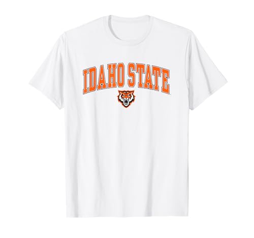 Idaho State Bengals Arch Over Logo Officially Licensed T-Shirt