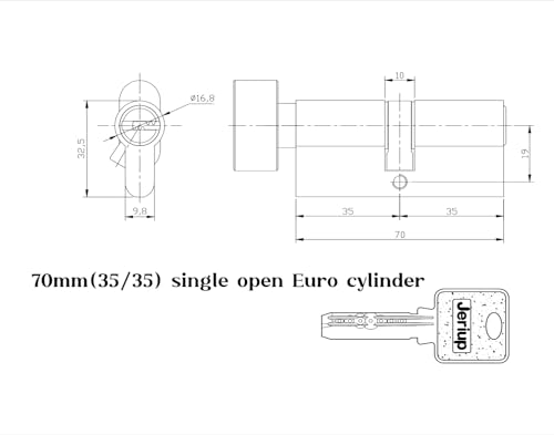 Cilindro cerradura 6 Imagen adicional