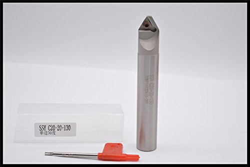1pcs SSY C20-20-130 CNC Lathe Milling Cutter 30 degrees Chamfer Turning Tool Holder Set Boring Bar