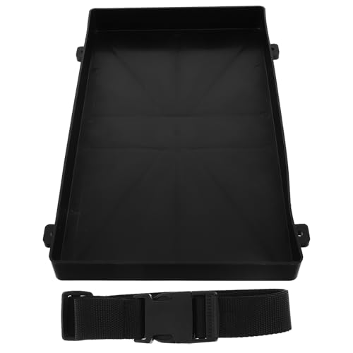 Support de batterie automobile SHINEOFI réglable en plastique noir pour réparation