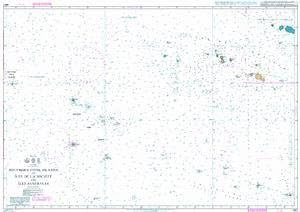 UKHO BA Chart 4657: Southern Cook Islands to Iles de la Societe and Iles Australes
