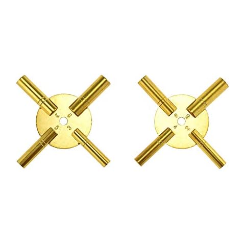 BRASS BLESSING Messing Segen Uhr Aufziehen Schlüssel, Messing, (, Auch und Odd) Antik und Großvater Schlüssel aus (5191) Cover