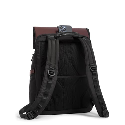 Image of Tumi Mens Logistics Flap Lid Backpack Oxblood One Size