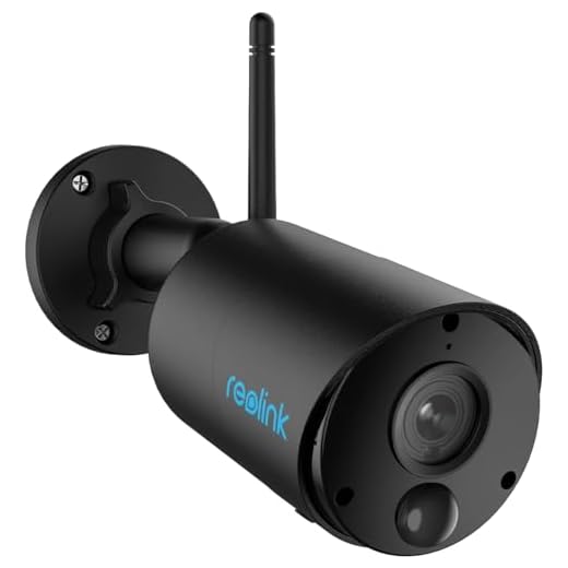 Reolink Überwachungskamera Akku Aussen, 1080p Wiederaufladbare Kabellose WLAN IP Kamera Outdoor mit PIR-Sensor, Zeitraffer, 10m IR-Nachtsicht, microSD-Kartenslot, 2-Wege-Audio, Argus Eco in Schwarz