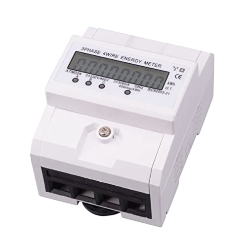OKUMEYR 3 4 medidor de medicion de circuito bajoplatos pantalla lcd voltace vatímetro multifunción medidor de vatios-hora ferroviario medidor de energía medidor de voltaje y corriente