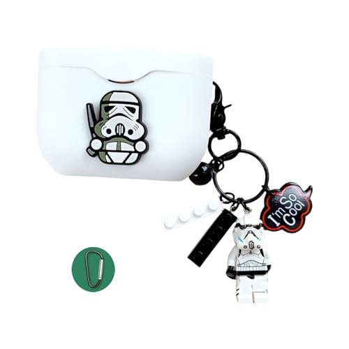 Compatible with WF-1000XM5/4 �P�[�X ���� �L�����N�^�[ �������낢 ���� �n�� WF-1000XM3�p�P�[�X �ی�J�o�[ �C���z���P�[�X ���킢�� �I�V���� �ϏՌ� (WF-1000XM3 �P�[�X,A1)